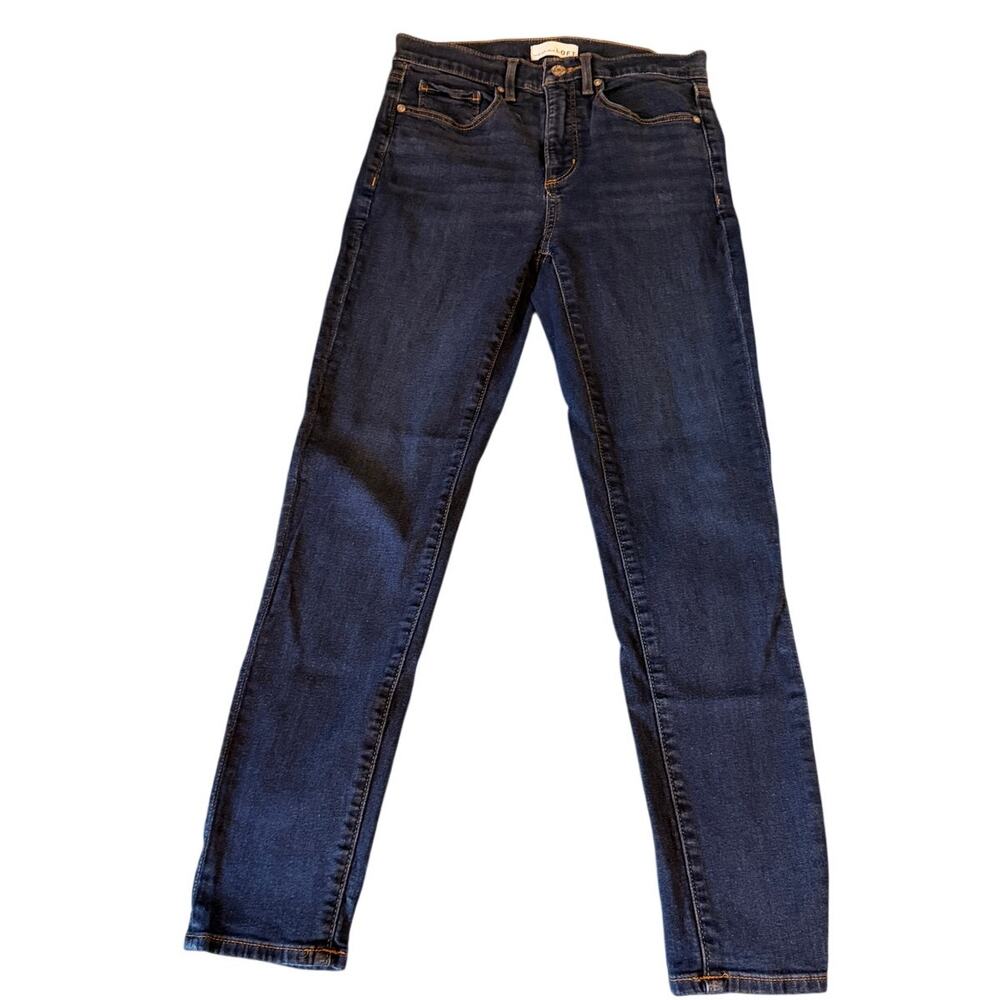 LOFT The Skinny Women’s Jeans Size 26 Dark Wash Stretch Skinny Denim